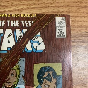 Tales of the Teen Titans #52 1st app Azreal in Cameo 1985 