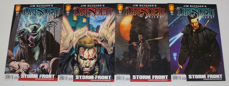 Jim Butcher's Dresden Files: Storm Front #1-4 VF/NM complete series 2 3 dabel