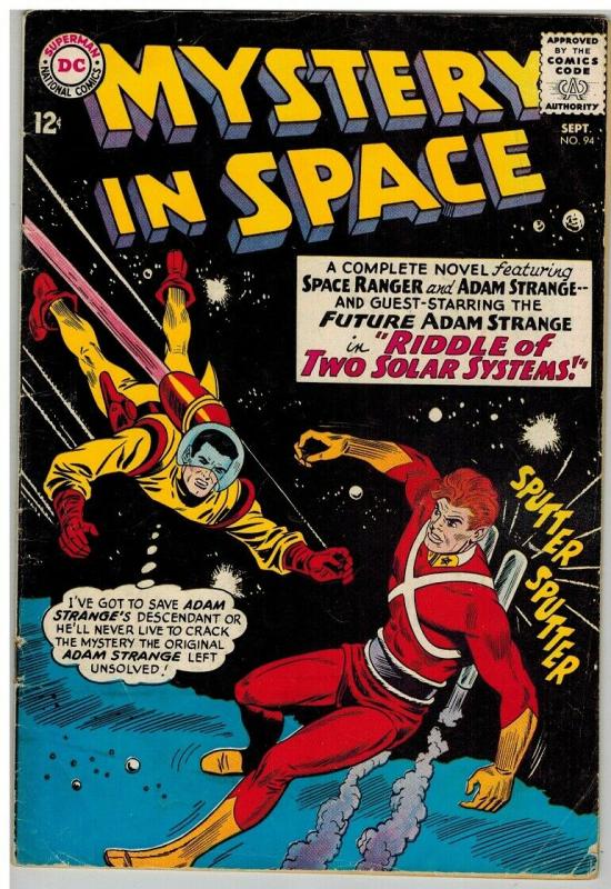 MYSTERY IN SPACE 94 G-VG Sept. 1964