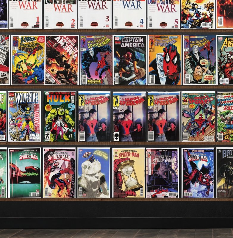 Huge Lot 150+ Comics with Spectacular Spider-Man, Journey Into Mystery & More!