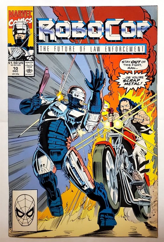 Robocop #10 (Dec 1990, Marvel) 8.0 VF