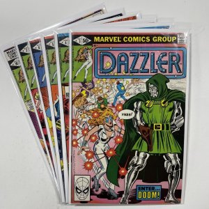 Dazzler 3 4 5 6 7 10 Lot Near Mint NM Marvel 1981