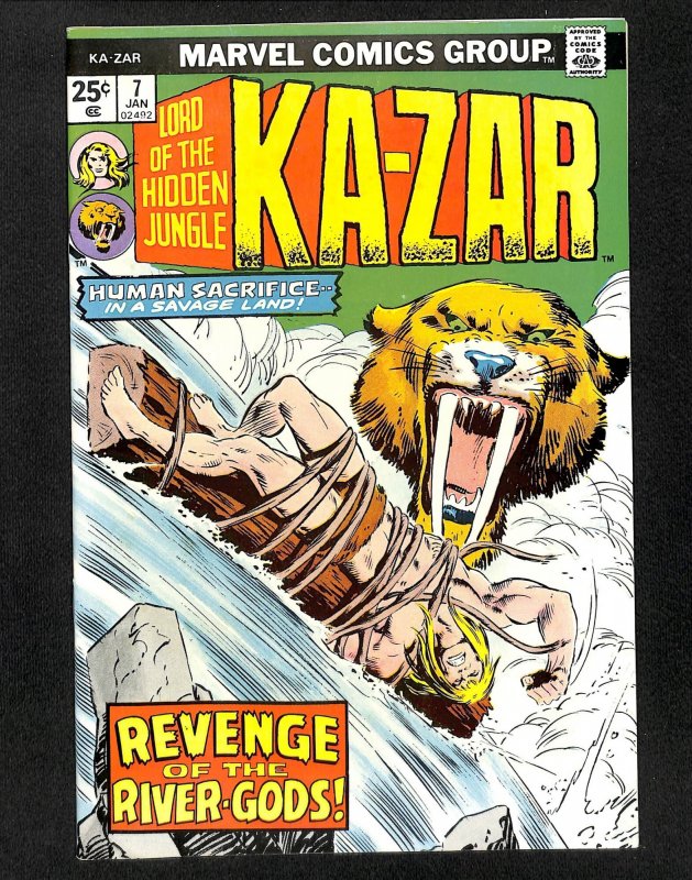 Ka-Zar #7 NM- 9.2