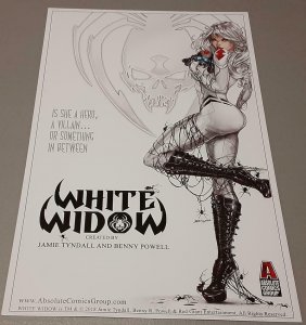 White Widow 11x17 Jamie Tyndall Print/Poster  NM 