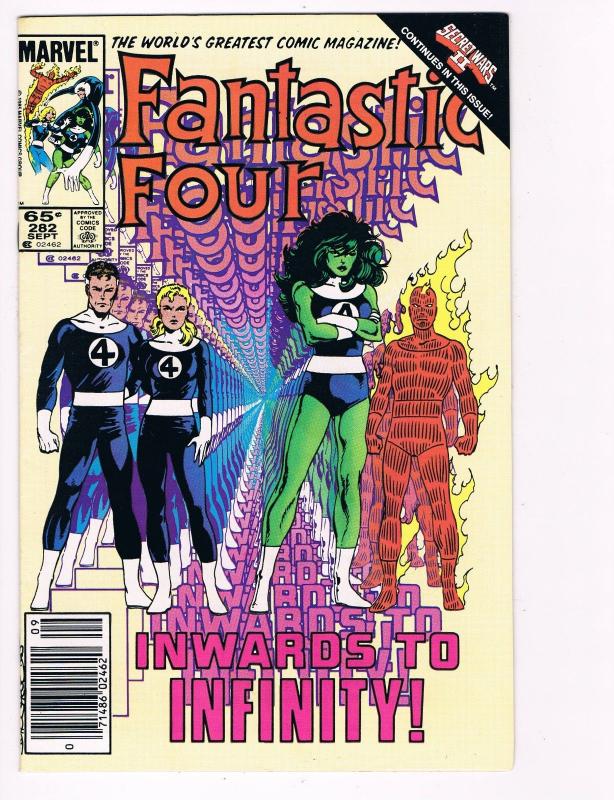 Fantastic Four # 282 Marvel Comic Book Hi-Res Scan Modern Age Awesome Issue!! S2