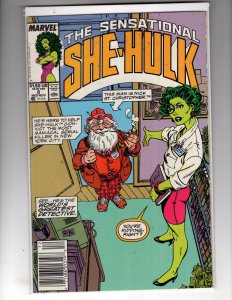 The Sensational She-Hulk #8 Newsstand Edition (1989) / ID#03