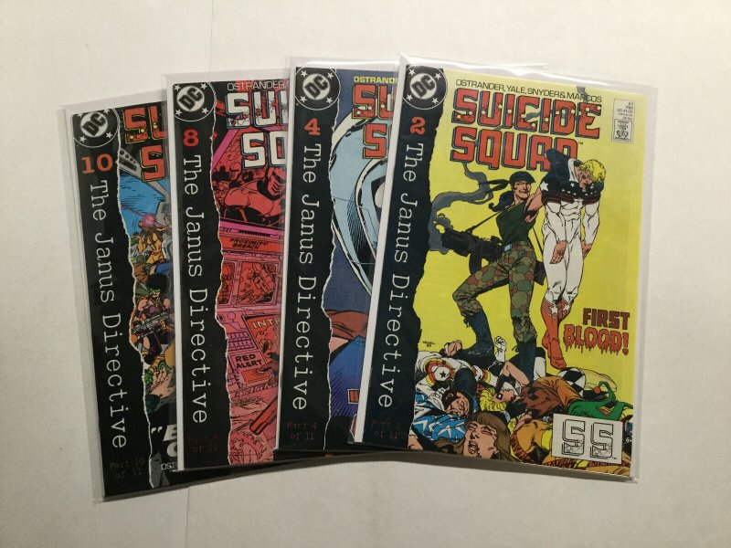 Suicide Squad 27-30 27 28 29 30 Janus Directive Lot Near Mint Nm Dc Comics