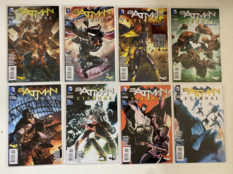 Batman Eternal lot #1-51 missing #10 DC 51 different books 8.0 VF (2014 to '15)  