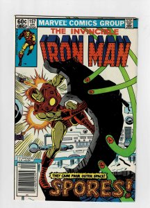 Iron Man #157 (1982)  Another Fat Mouse Almost Free NS comic. (e)
