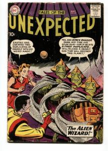 TALES OF THE UNEXPECTED #49 1960 DC SPACE RANGER HEATH VG