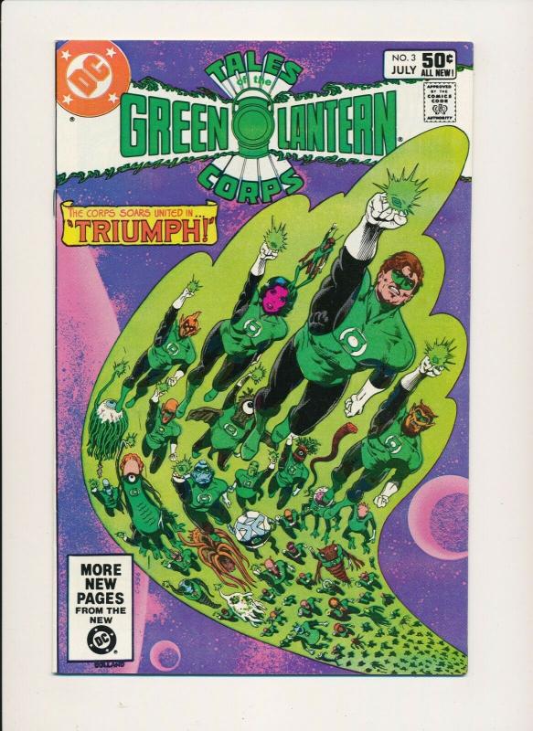 DC COMICS SET of 5-TALES OF GREEN LANTERN CORPS #1-3 & ANNUAL 1-2 VF(PF605) 