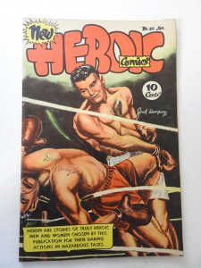 New Heroic Comics #40 (1947) VG/FN Condition! ink fc