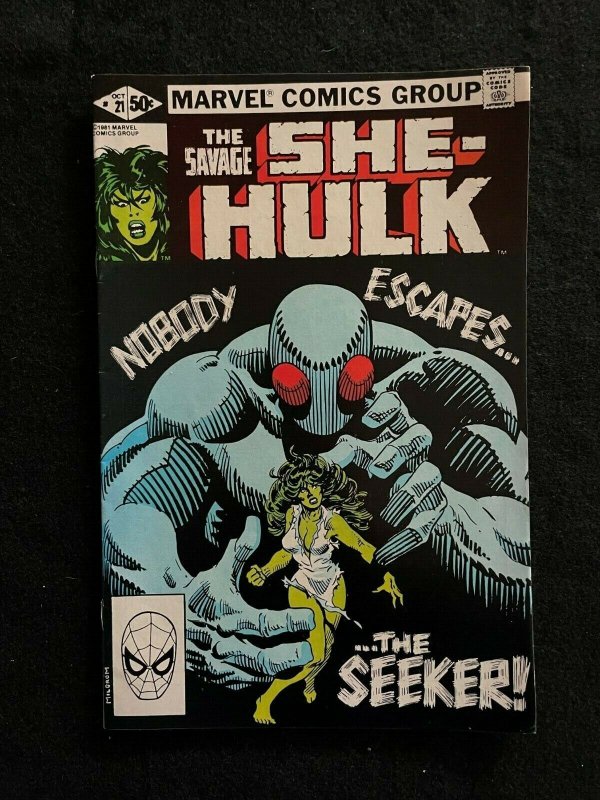 Savage She-Hulk #21 Oct 1981 Marvel Comics