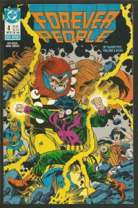FOREVER PEOPLE #4, VF/NM, De Matteis, Kesel, DC, 1988, more in store