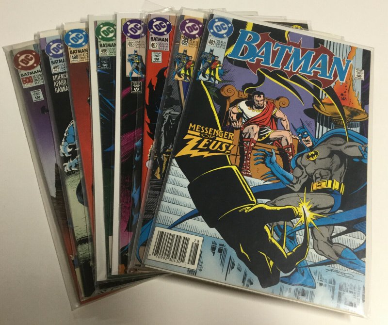 Batman 481 482 492 493 496 498 499 500 Vf Very Fine  DC Comics | Comic  Books - Modern Age, DC Comics, Batman, Superhero / HipComic