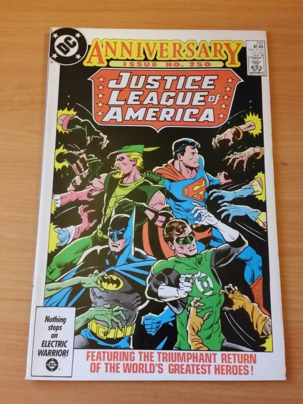 Justice League of America #250 ~ VERY FINE - NEAR MINT NM ~ 1986 DC Comics