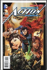 Action Comics #19 Variant Cover (2013) Superman