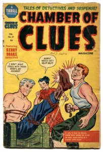 Chamber of Clues #27  1955 - Harvey  -G- - Comic Book