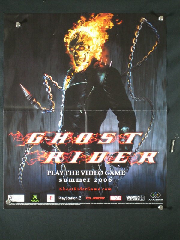 Ghost Rider Video Game Marvel Promo Poster 24x20