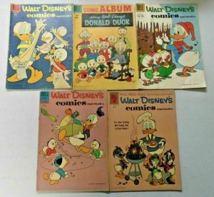 Carl Barks Donald Duck lot 10 different books VG condition (silver age era)