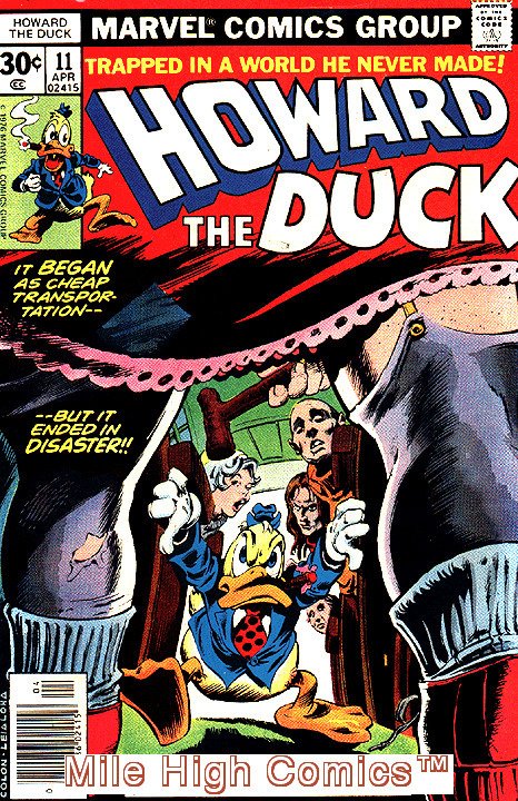 HOWARD THE DUCK (1976 Series)  #11 Fine Comics Book