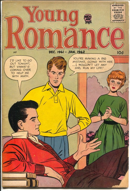 Young Romance Vol. 15 #1 1961-Prize-cool stories-jack Kirby art-G/VG