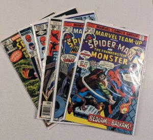 MARVEL TEAM-UP 6 Pack Issues 36, 39, 57, 114, 134 Annual 5 All Dry Cleaned