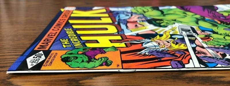 Incredible Hulk, The #255 VF/NM; Marvel | versus Thor (Donald Blake)