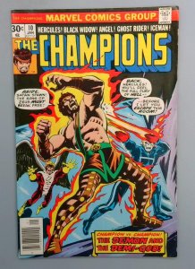 CHAMPIONS #10 Darkstar and Crimson Dynamo Appearance Marvel 1977