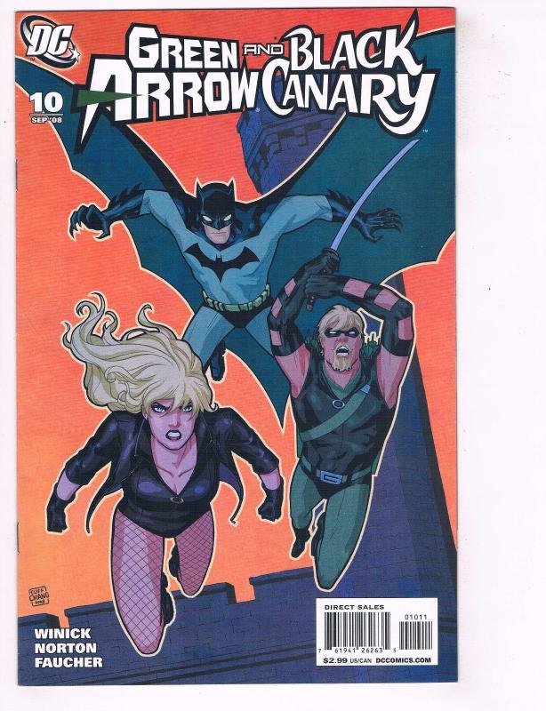 Lot Of 4 Green Arrow & Black Canary DC Comic Books # 9 10 11 12 VF-NM 1st P J75