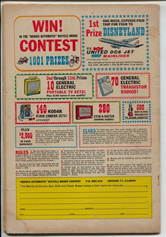 Adventures Of The Jaguar #14  1963 - Archie  -G - Comic Book