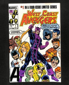 West Coast Avengers #1