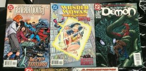 JOHN BYRNE ART 5PC LOT (FN/VF) SUPERMAN & BATMAN!! WONDER WOMAN!! 1996-2005