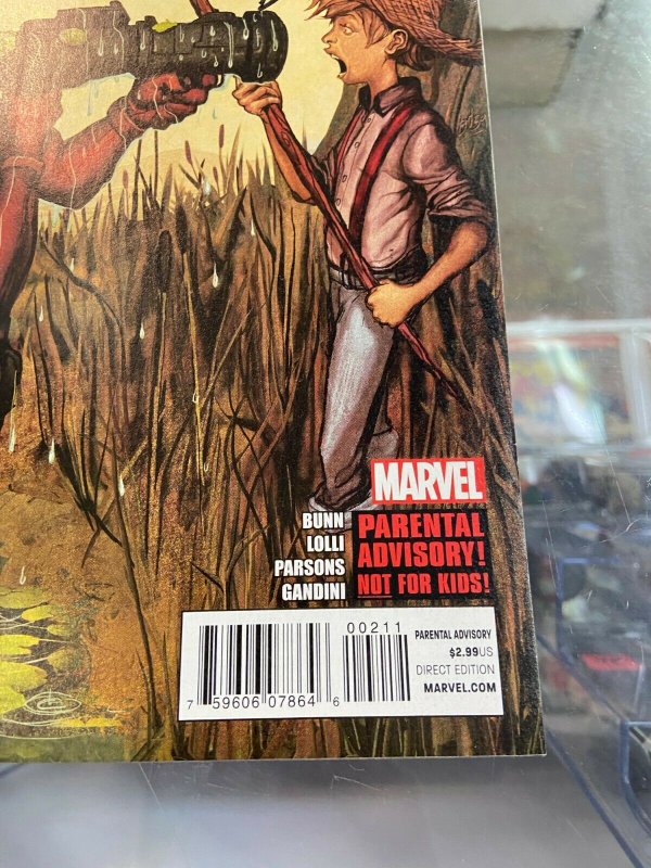 Deadpool Killustrated 2  NM Signed by Cullen Bunn