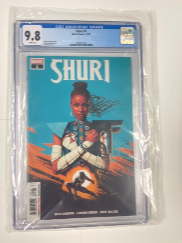 Shuri # 1 CGC Graded 9.8 Marvel Comic Book 2018 Black Panther JH7