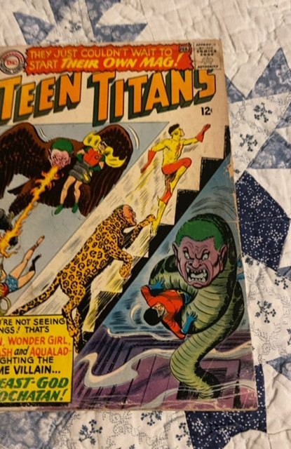 Teen Titans #1 (1966)there first solo series see description