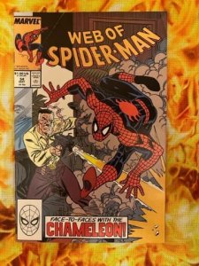 Web of Spider-Man #54 (1989) - VF/NM
