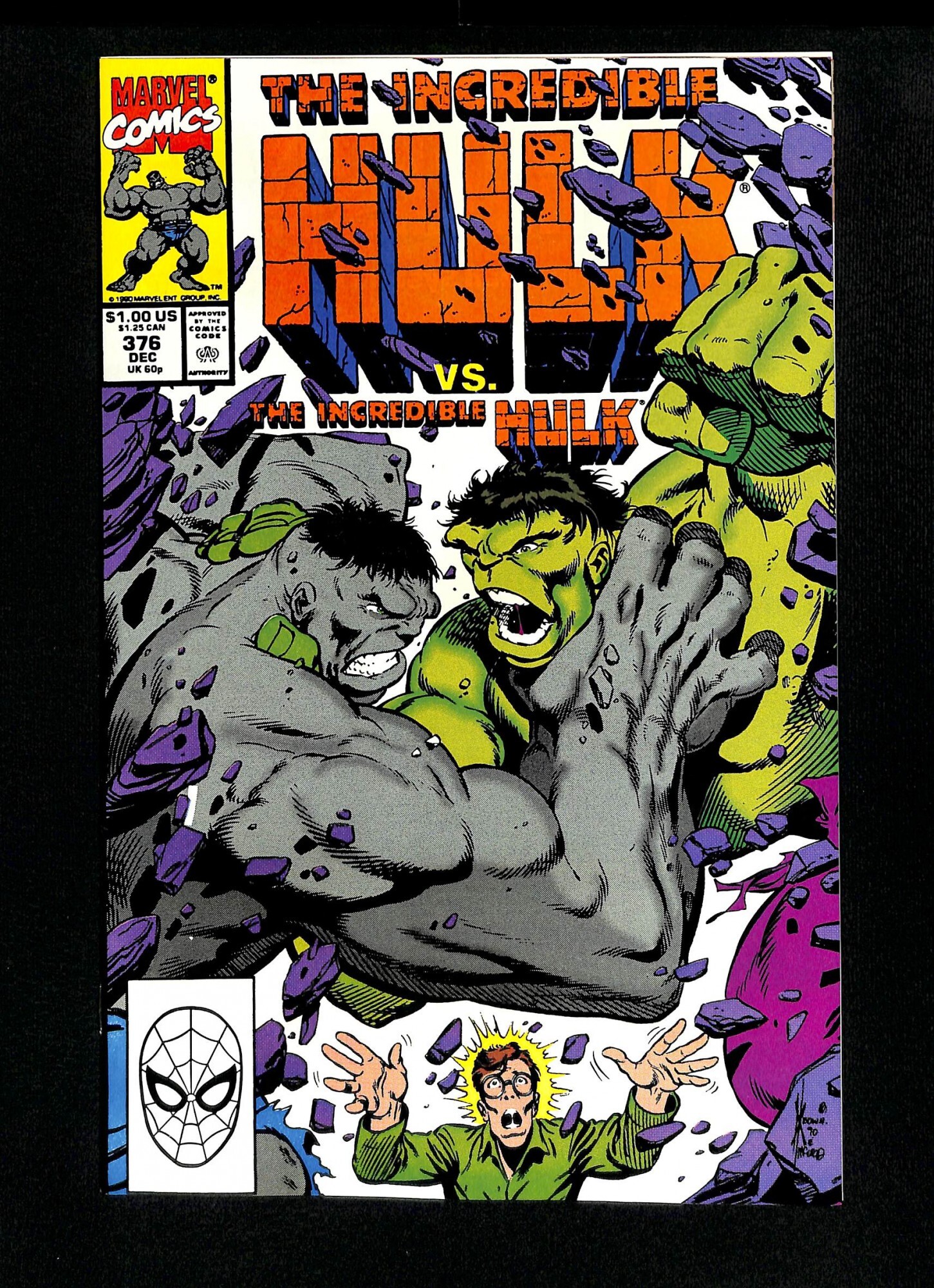 Incredible Hulk 1962 376 Comic Books Modern Age Marvel Incredible Hulk Superhero 