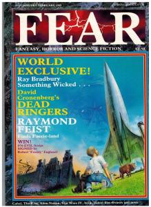FEAR (1989 NEWSFIELD) 4 F-VF SCARCE;BRADBURY;CRONENBERG