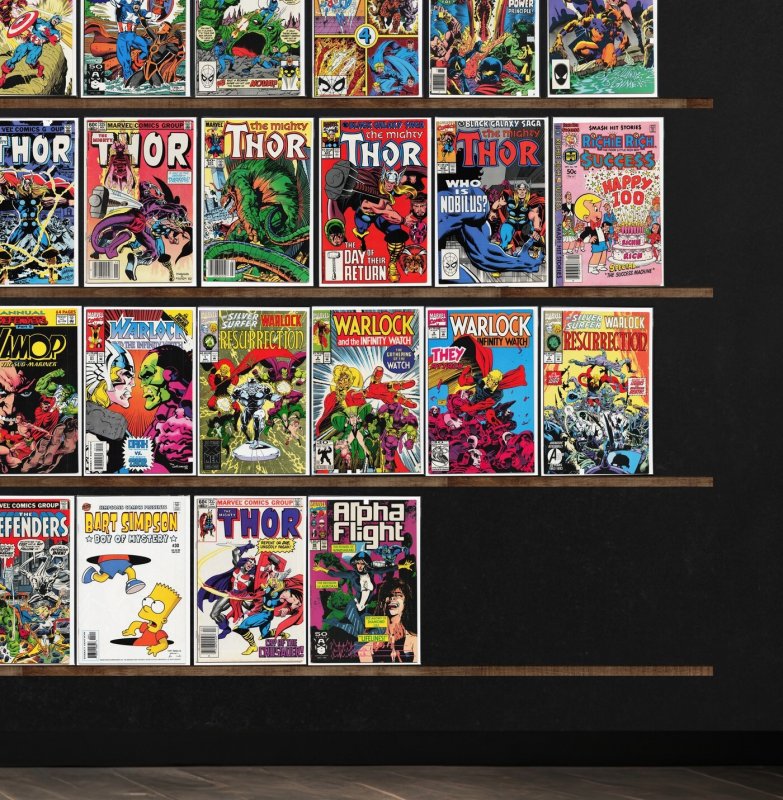 Huge Lot 150+ Comics with Namor, The Sub Mariner, Iron Man, What If...? & More!