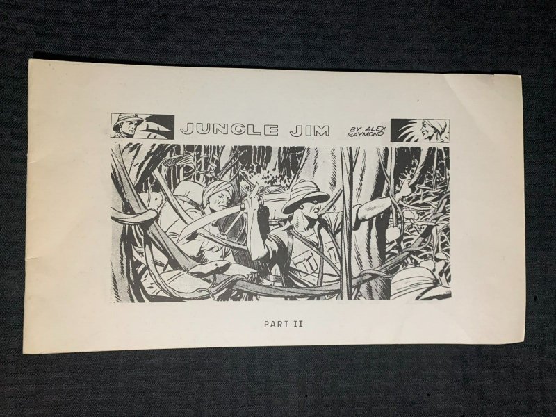 1970's JUNGLE JIM Part II by Alex Raymond VG 4.0 Pacific / King Features