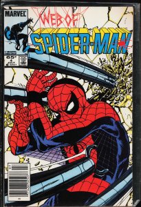 Web of Spider-Man #4 (1985) Spider-Man