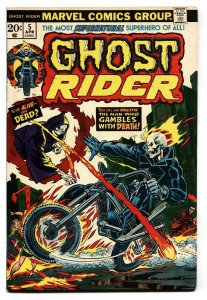 GHOST RIDER #5 comic book 1974-MARVEL-vf
