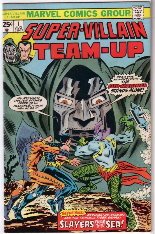 Super-Villain Team-Up   # 1 VG Doctor Doom/Sub-Mariner