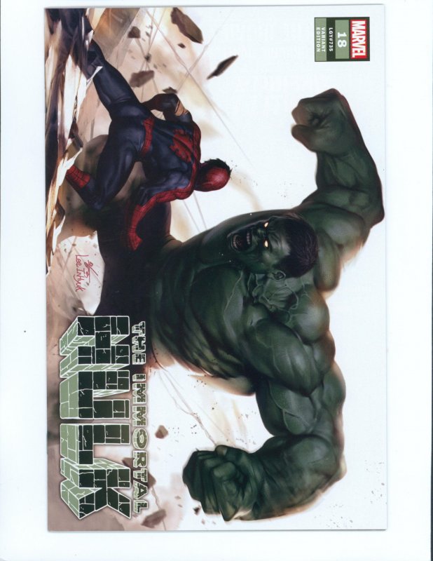 The Immortal Hulk 18 The Comic Mint Exclusive  InHyuk Lee Landscape Art Variant