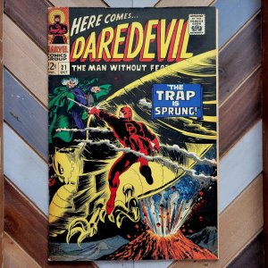 DAREDEVIL #21 FN (Marvel 1966) Co-starring THE OWL / STAN LEE, GENE COLAN Cover