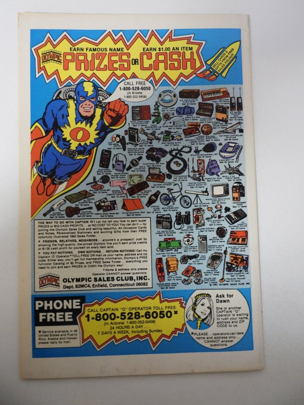 Moon Knight #21 (1982) VG/FN Condition staining fc