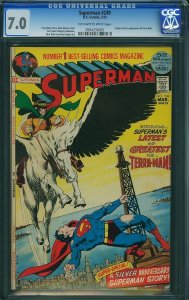 Superman #249 (1972) CGC 7.0 FVF