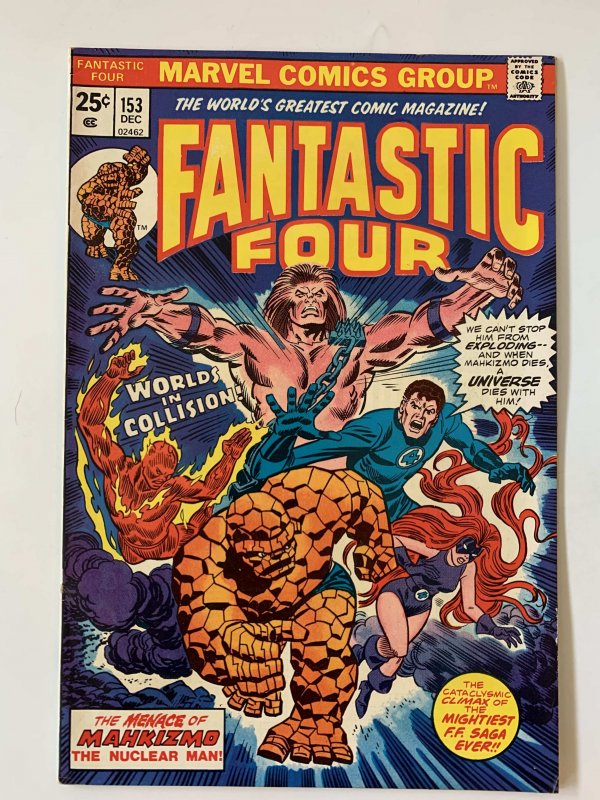 Fantastic Four #153 - Fine+ (1974)