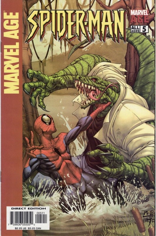 Marvel Age Spider-Man #4, 5, 6, 7, 8 Marvel Comics 